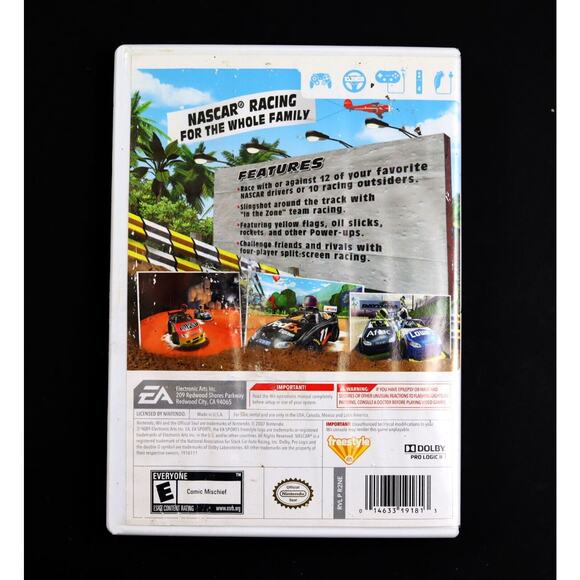 NASCAR Kart Racing‎ - Nintendo Wii - Wii Video Games Complete CIB Tested Works - Picture 3 of 4